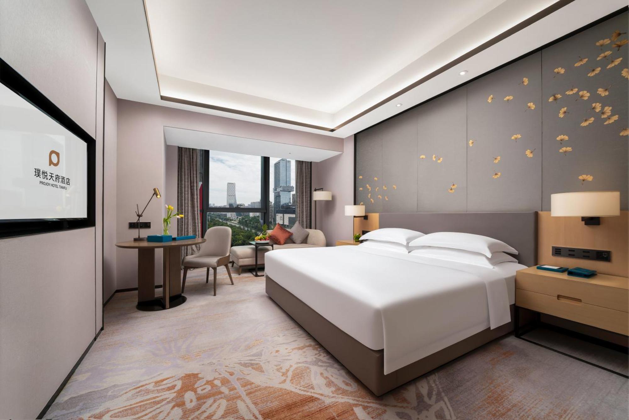 Projoy Hotel Tianfu 청두 외부 사진